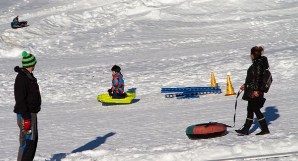 SnowIsland Crans-Montana : luge et saut - SnowIsland Crans-Montana : luge et saut